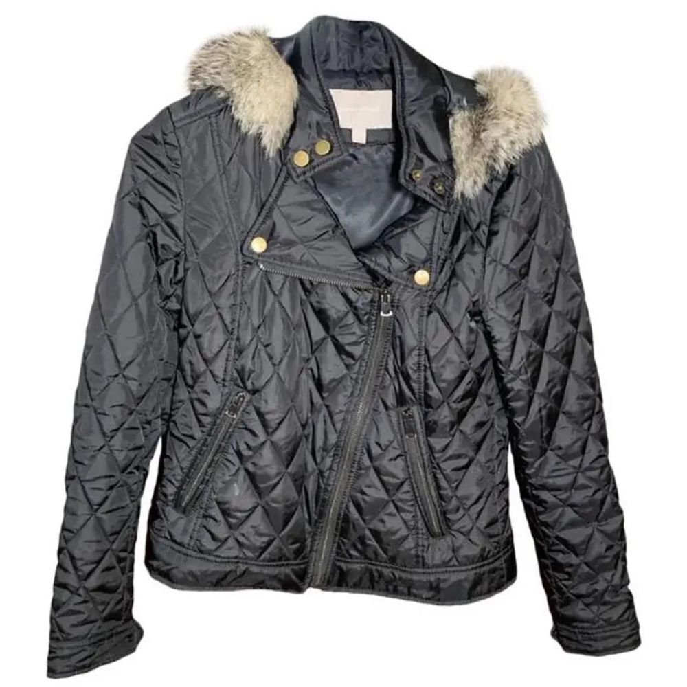 ✨ Banana Republic Hooded Quilted Puffer Jacket - Size Small, Perfect Condition